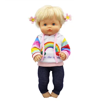 2020 Naujas Wintert Kostiumas lėlės Drabužiai Tinka 42cm Nenuco Lėlės Nenuco su Hermanita Lėlės Priedai