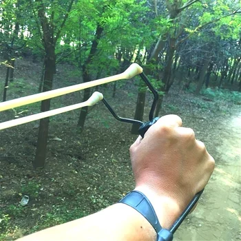 2020 NAUJĄ Galingą Medžioklės Timpa Katapulta su Guminiais Vamzdeliais Katapulta Profesinis Taktinis Kišenėje Tikslinės Sling Shot