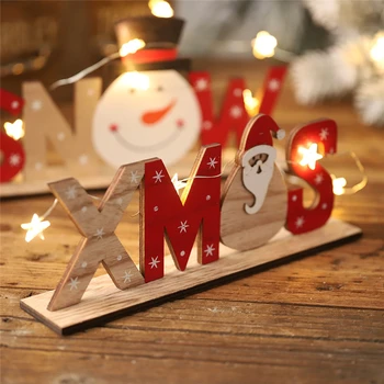 2020 Naujųjų Metų Gamtinių Kalėdos Briedžių Medienos Amatų Kalėdų Eglutės Ornamentu Kalėdinė Dekoracija Namuose Medinis Pakabukas Navidad Dovanos