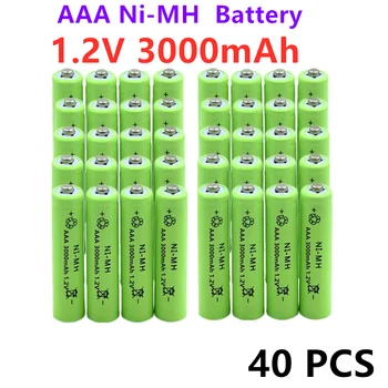 2021/ daug 1.2 v NIMH AAA Baterija 3000mah Akumuliatorius ni-mh baterijos AAA baterijos įkrovimo Nuotolinio Valdymo Žaislas