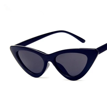 2021 Derliaus Moterų Akiniai nuo saulės, Cat eye Akiniai Prekės ženklas Dizaineris Retro Sunglass Moterų Oculos de sol UV400 Atspalvį Taškų