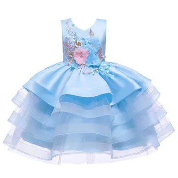 2021 Kūdikių Mergaitės Nėrinių Duobute Princess Tutu Suknelė, Vaikams, Suknelės Mergaičių Kostiumai, Vestuvės Dress Kamuolys Suknelė Vestidos