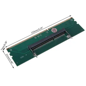 2021 Naujas DDR3 SO DIMM į Darbalaukį Adapteris DIMM Jungtis Atminties Kortelės Adapteris 240 204P Stalinio Kompiuterio Komponentas Priedai