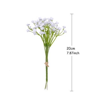 20cm Balto Gypsophila Dirbtinės Gėlės Vestuvių 
