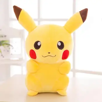 20cm TAKARA TOMY Pokemon Pikachu Pliušiniai Žaislai, Minkšti Žaislai, Japonija Filmo Pikachu Anime Lėlės Kalėdų Gimtadienio Dovanos Vaikams