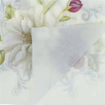 20pcs 33*33cm/16.5*16,5 cm Gėlė lelija kokteilis red baltesni senovinių audinių popierinės servetėlės gimtadienis, vestuvės tiekimo Apdaila