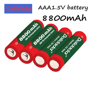 20PCS naujų 1,5 V AAA tipo akumuliatorius 8800mah AAA 1,5 V Naujus Šarminis Įkrovimo batery led šviesos žaislas AAA baterijos
