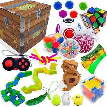 22 Pack Fidget Žaislai Įtempių Žaislai Autizmo Nerimas Reljefas Streso Pop Burbulas Fidget Jutimo Išskleidimo Žaislas Vaikams Suaugusieji