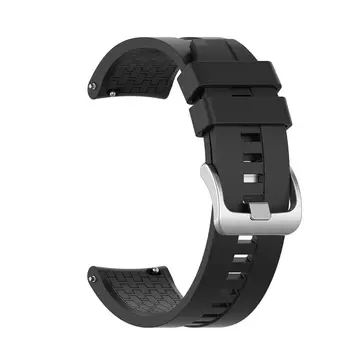 22mm Silikono Dirželis Watchband už Huawei Žiūrėti GT GT2 46mm Išmaniųjų Laikrodžių Apyrankės Sporto Correa Galaxy 46mm /Įrankių S3 /GT2 Grupė