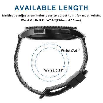 22MM Spausdinimo Silikono Watchband už Huawei Žiūrėti GT 2 46MM žiūrėti reikmenys, Riešo Dirželis, Samsung galaxy S3 / GT GT 2e 2 Pro