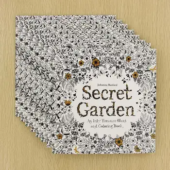 24 Puslapių Secret Garden