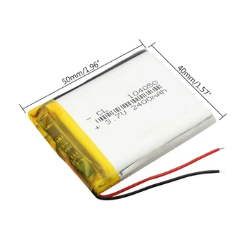 2400mAh 104050 Li-polimero Baterijos Pakeitimas, Baterijos Įkrovimo 