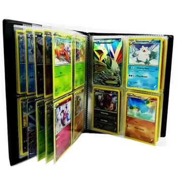 240Pcs Pokemon Kortos Turėtojas Albumą Žaislų Kolekcijos Pokemones Kortelės Anime Albumą Knygos Viršaus Pakraunama Sąrašą Žaislas Dovana Vaikams