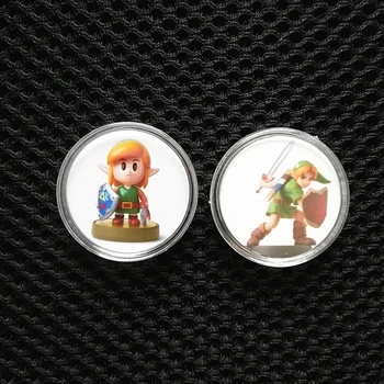 24Pcs/Set Zelda Kvėpavimas Laukinių Medžiojamųjų Kolekcijos Moneta Amibo NFC Kortelę Amxxbo Link Awakening Mario NS Jungiklis Greitas Pristatymas