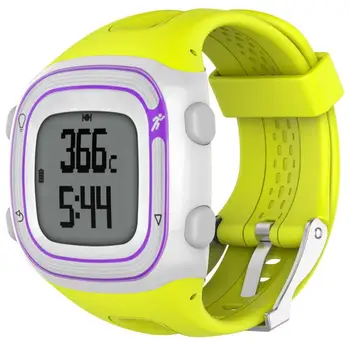 25/22mm Sporto Silikono Watchband Diržu, Garmin Forerunner 10 15 GPS Žiūrėti Smart Apyrankę Žiūrėti Juosta Spalvinga Apyrankė