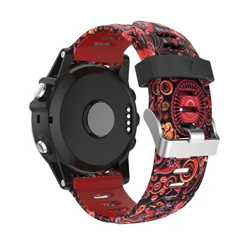 26mm Silikono Dirželis Žiūrėti Garmin Fenix 5X/5X Plius Lauko Sporto Juostos Garmin Fenix 3 Pakeitimas Watchband