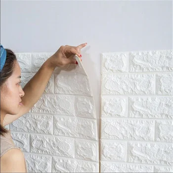 29 stiliaus 3D Plytų Sienų Lipdukai lipni, 