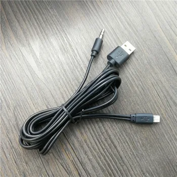 2in1 Kabelis, Mikro USB į USB ir 3.5 mm Aux Standartinės Audio jungtis Jungties Kabelį - Suderinamas su dauguma garsiakalbiai, Mp3 Grotuvas