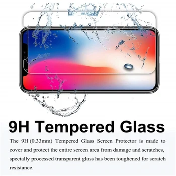 2IN1 Telefono Grūdintas Stiklas iPhone 11 Pro XR X 5S SE 5 Screen Protector Kamera Len Filmas 