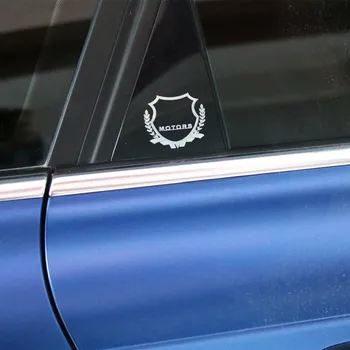 2vnt 3D Puikus metalo automobilių lipdukas Logotipas Ženklelis atveju 
