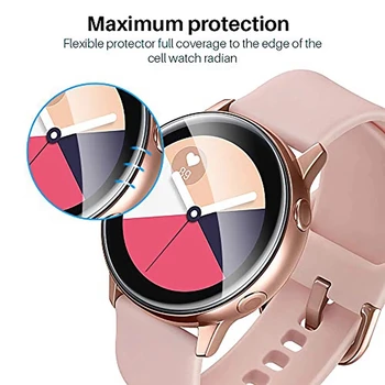 2vnt Apsaugos Hidrogelio Plėvelės Samsung Galaxy Aktyvios 2 44mm 40mm (Ne Stiklo) Screen Protector Folija