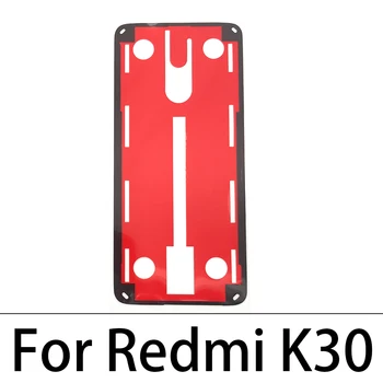 2vnt Atgal Akumuliatoriaus Dangtelį Klijai Dvipusis Vandeniui klijuojamas Lipdukas Juosta Xiaomi Mi 9 9T Sumaišykite 2S /Redmi Pastaba 7 8 K20 Pro K30