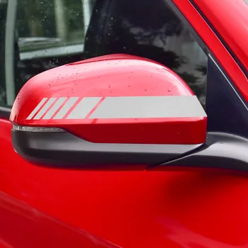 2vnt Automobilio galinio vaizdo veidrodžio atspindintis dekoratyviniai lipdukai Toyota avensis auris hilux 