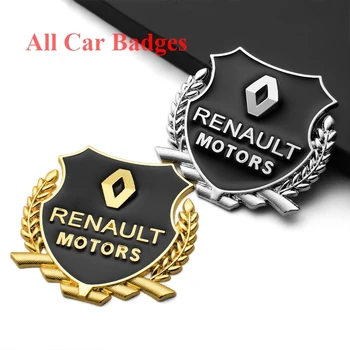 2VNT Automobilių Lipdukas 3D Metalo Logotipas Ženklelis Decal Auto Reikmenys BMW Audi Opel Honda 