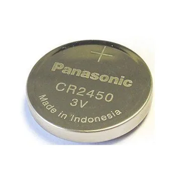 2VNT/DAUG Naujų Originalių Panasonic CR2450 CR 2450 3V Lithium Button Cell Baterijos Monetos Baterijas Laikrodžiai,laikrodžiai,klausos