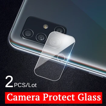 2vnt fotoaparato objektyvą grūdintas stiklas protector for Samsung Galaxy A51 A71 51 51 71 a51 a71 apsauginės plėvelės
