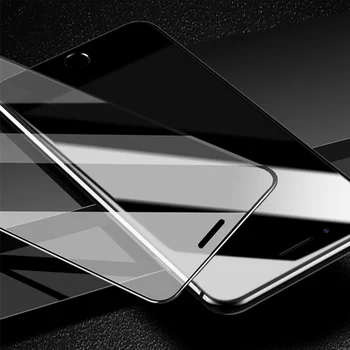 2vnt Grūdintas Stiklas iPhone SE 2020 m. Visiškai Padengti Klijų Screen Protector, Grūdintas Stiklas Filmas 