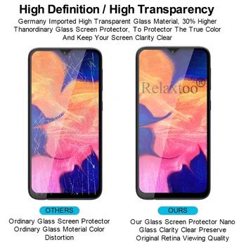 2vnt Grūdintas Stiklas Samsung A10 Apsauginis Stiklas Screen Protector Galaxy A10 10 A105F A105 10A saugos Glas Tremp Filmas
