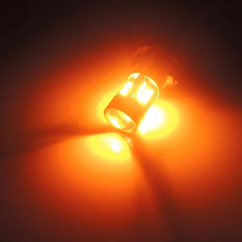2vnt/komplektas Gintaro Automobilio Padėtį Stovėjimo Žibintai T10 168 194 2825 W5W 19SMD LED Lemputės Dropshipping