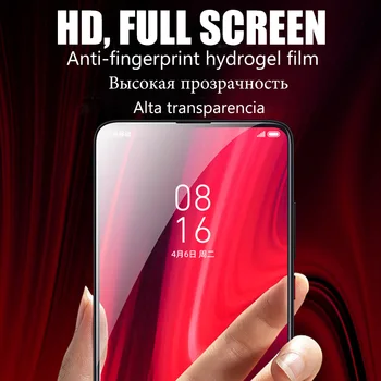 2VNT Pilnas draudimas Screen Protector Filmas Xiaomi Mi Ultra 10 9 8 10 Pastaba Lite Pro Minkštas Filmas Xiao Redmi Pastaba 9 8 7 6 5 Pro 9S