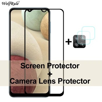 2vnt Screen Protector For Samsung Galaxy A12 Stiklo A41 A31 A71 A51 A01 M01 Grūdintas Stiklas Apsauginis Objektyvą Filmas 