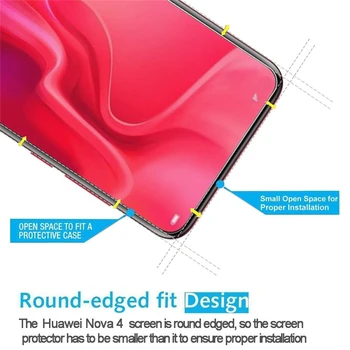 2VNT Skirti Grūdintas Stiklas Huawei Nova 5T Screen Protector 9H Grūdinto Stiklo Huawei Nova 5T Stiklo Nova 5T 5 T Apsauginės Plėvelės