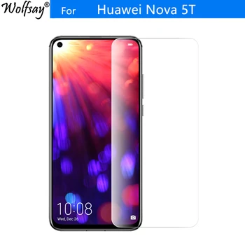 2VNT Skirti Grūdintas Stiklas Huawei Nova 5T Screen Protector 9H Grūdinto Stiklo Huawei Nova 5T Stiklo Nova 5T 5 T Apsauginės Plėvelės