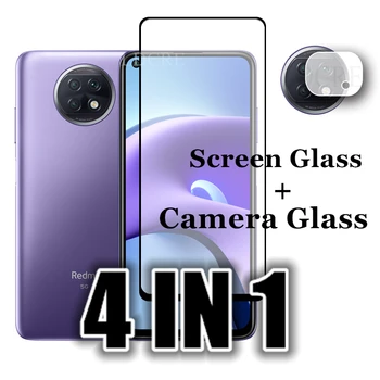 2vnt Skirti Xiaomi Redmi Pastaba 9T 5G Stiklas, Grūdintas Stiklas, Xiaomi Redmi 9T Pastaba 9S 9 Pastaba Screen Protector, Minkštas vaizdo Kameros Objektyvas Filmas