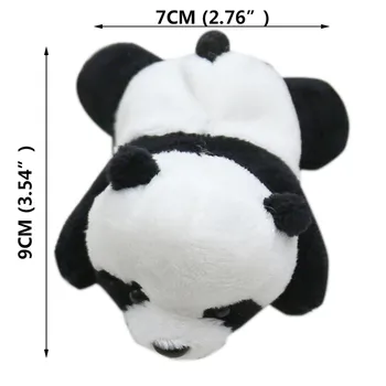 2vnt Super Cute Panda Bear Sagė Panda Smeigtukai Gyvūnų Sagės Minkštas Pliušinis Žaislas Priedai Meilės Panda Papuošalai Kawaii Dovanos Mergaitė