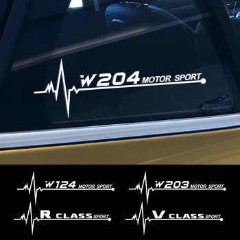 2VNT Šoninio Lango Lipdukas Mercedes Benz W124 W203 W204 E R KLASĖS SPRINTER V KLASĖS VIANO VITO Auto Reikmenys Vinilo Decal