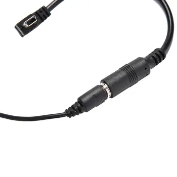 3.5 mm Aktyvų Įrašą Mikrofonas Su Mini USB Audio Adapter Mic Laidas Gopro Hero 3 3+ 4 Veiksmų Fotoaparato Priedai Rinkinys