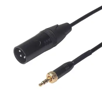 3.5 mm Audio Male Kištukas su vidiniu Sriegiu, į 3Pin XLR Male Adapterio Kabeliu Stereo Kištukas Ekranuotas Mikrofonas Mikrofono Kabelis