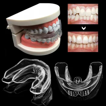 3 Etapus Dantų Ortodontinis Petnešos Aparatas, Petnešos Derinimas Treneris Dantų Laikiklis Bruxism Burnos Apsaugą Dantų Tiesinimo Priemonė
