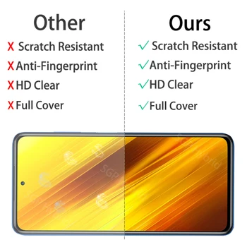 3-IN-1 Hidrogelio Filmas Xiaomi Poco X3 NFC Screen Protector, vaizdo Kameros Apsauginė Plėvelė Xiao mi Poco X3 NFC