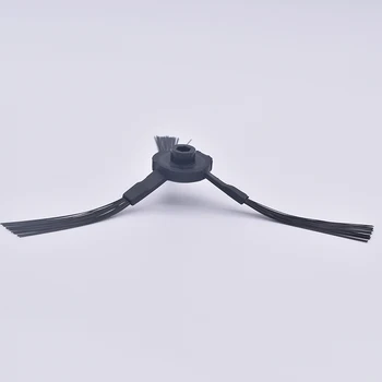 3 poros juodos spalvos šoniniai šepečiai ilife A4 A4S A6 X620 A8 A40 X5 V5 V5S V5pro (CW310) dulkių siurblių dalys, atsarginės dalys