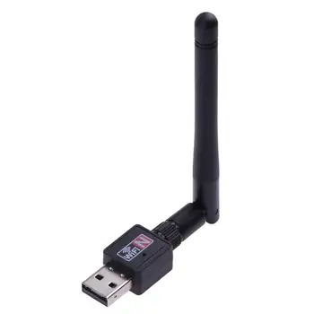 300Mbps USB 2.0, Wifi Maršrutizatoriaus Bevielio Tinklo Adapteris LAN Kortelė su Antena