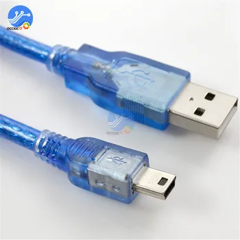 30CM Mini USB Laidas, Mini USB į USB Greitas Įkroviklis Duomenų Kabelis MP3 MP4 Grotuvas, Skaitmeninis Fotoaparatas HDD