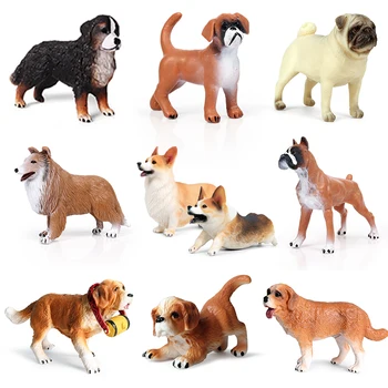 33 Stilių Veiksmo ir Žaislai Pav Mažas Mini Šeimos Gyvūnų Mielas šunelis Modelis Kolekcionuojamos Lėlės Skaičius Vaikas Vaikų Dovanų