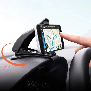 360 Laipsnių Telefono Laikiklis, Automobilio prietaisų Skydelio laikiklio pagrindą Nėra Magnetinių Mobiliųjų Telefonų dėklai GPS Stovėti Telefonai 