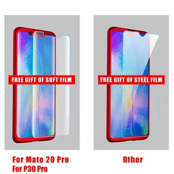 360 Pilnas draudimas Telefoną Atveju Huawei Honor 8 9 10 20 Lite P20 Pro 8X 8A 10i Nova 3i 3 Su Grūdinto Stiklo Atveju Rubisafe Sunkiai Shell